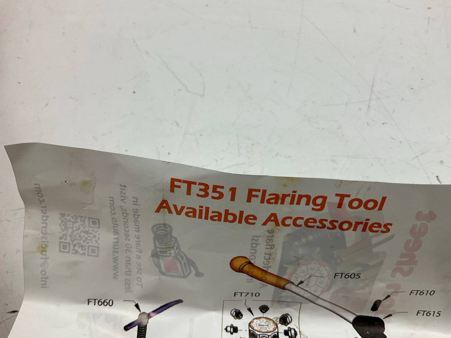 NEW OPEN BOX - SUR&R FT351 High Speed Super Duty Flaring Tool, 3/16'' To 3/8''
