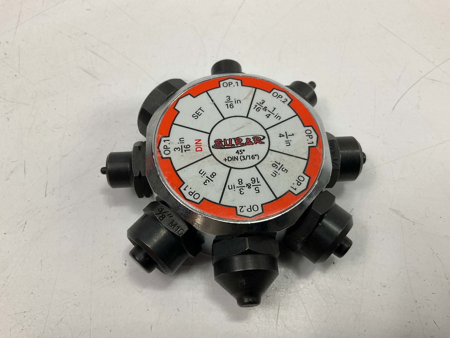 NEW OPEN BOX - SUR&R FT351 High Speed Super Duty Flaring Tool, 3/16'' To 3/8''
