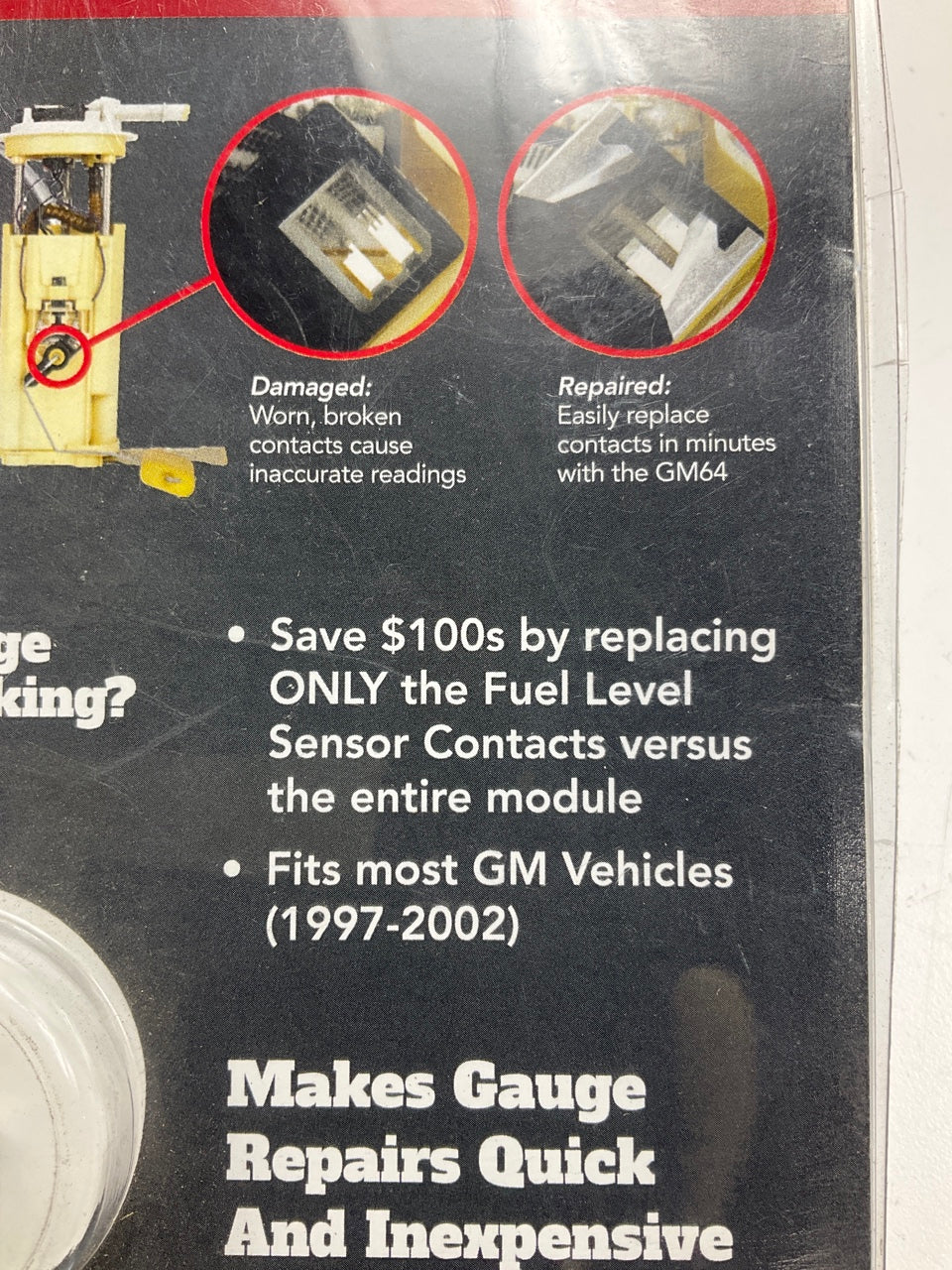SUR&R - GM64 Fuel Tank Sending Unit Kit Sensor Contact Component