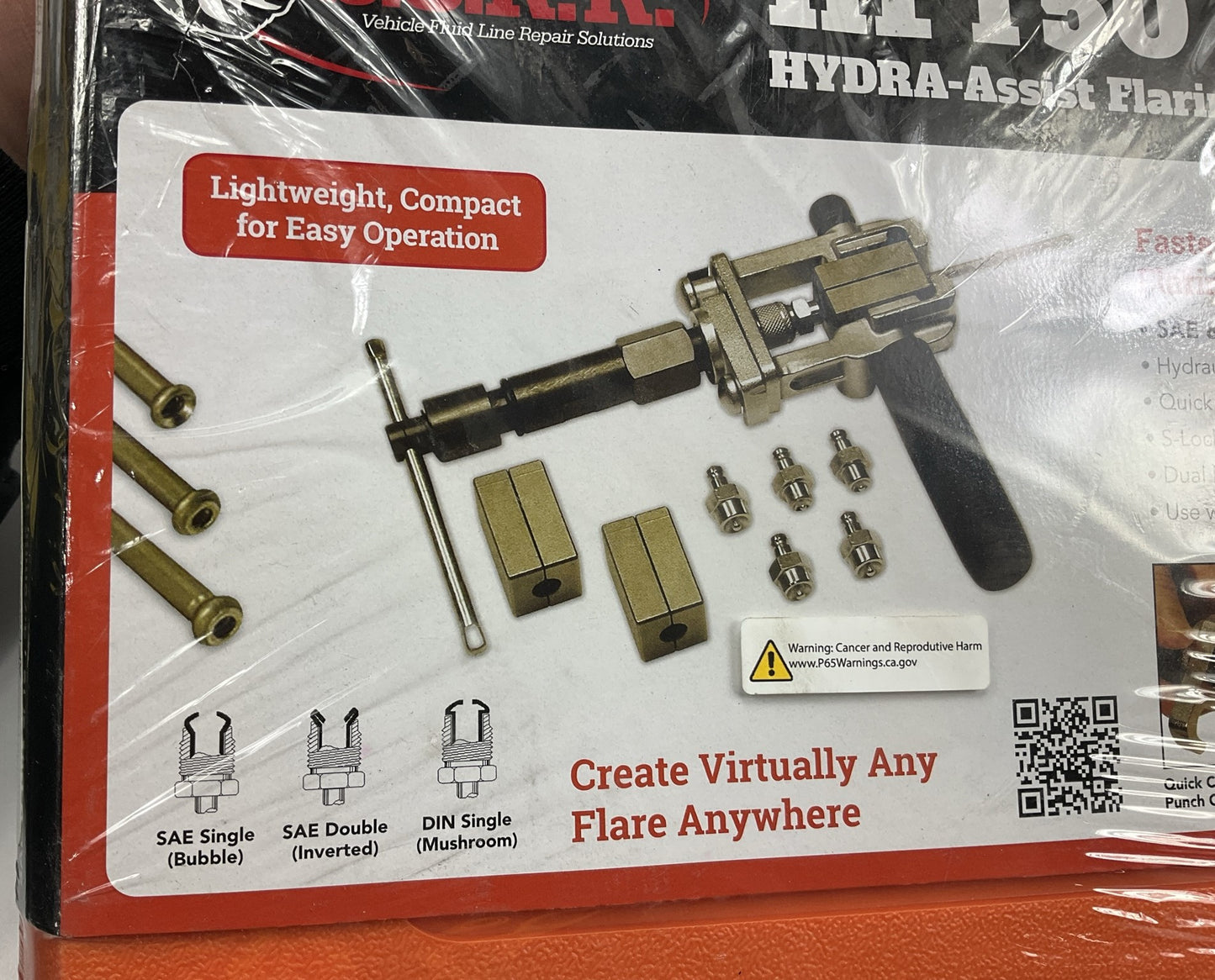 S.U.R & R HFT50 Brake Line Hydra-Assist Flaring Tool