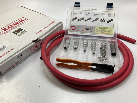 SUR&R HL427 Heater Line Repair Kit - Repair Most Common SAE And Metric Lines