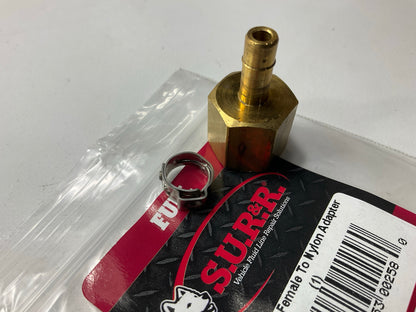 SUR-R K095 5/16'' GM Female To Nylon Adapter Fuel Line Fitting