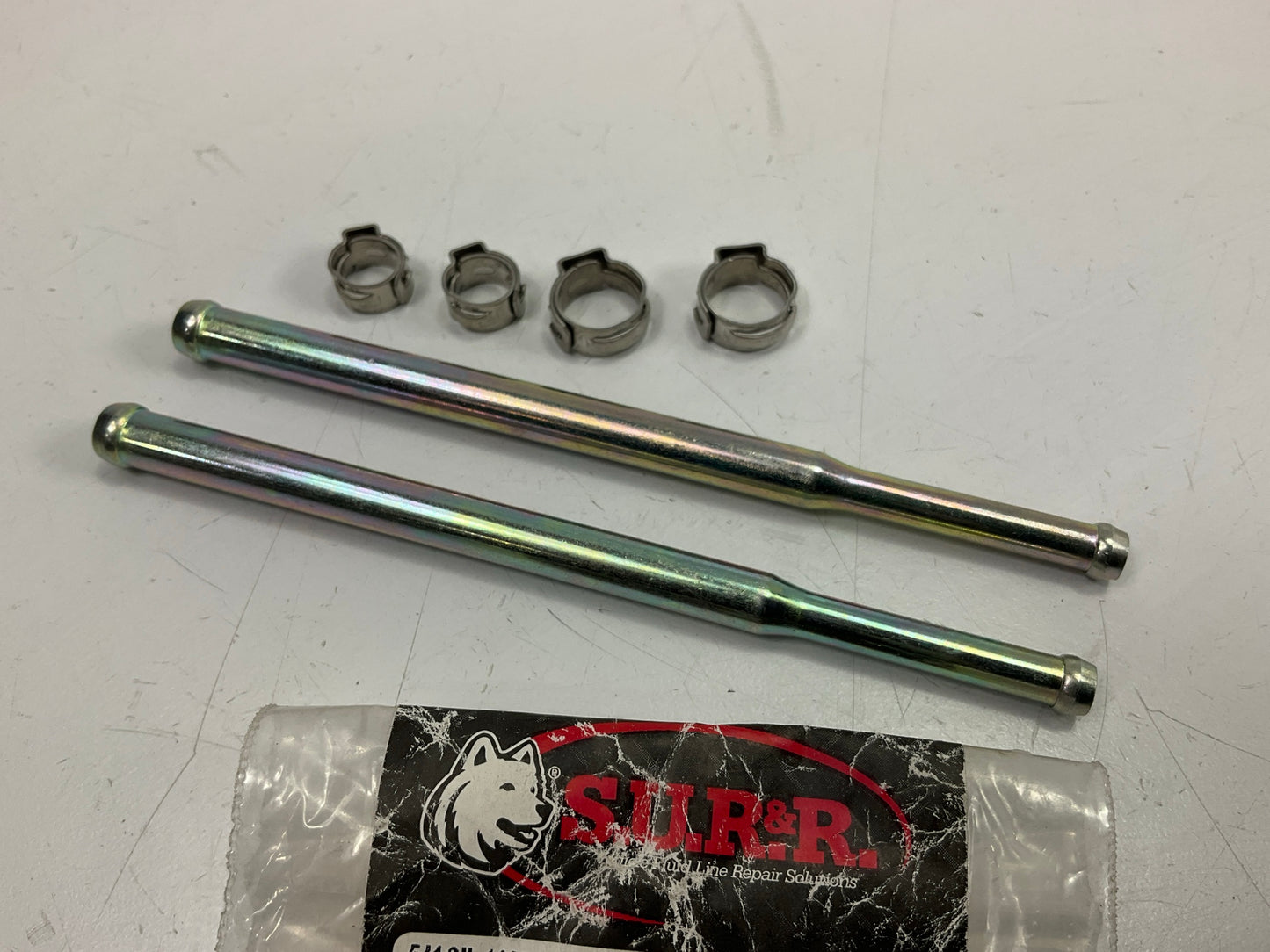 (2) SUR&R K167 5/16'' To 1/4'' Nylon To Nylon Reducer Fuel Line Fitting