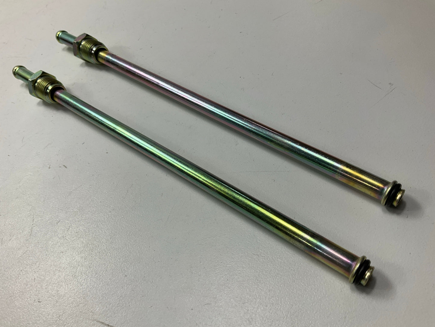 2/Pack - SUR&R K170 5/16'' GM Male To Rubber Hose Plastic Fuel Line Connector