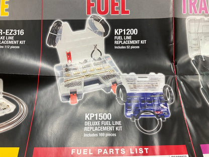 S.U.R.&R. KP1200 5/16, 3/8 Inch Fuel Line Replacement Kit