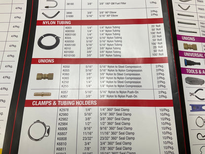 S.U.R.&R. KP1200 5/16, 3/8 Inch Fuel Line Replacement Kit