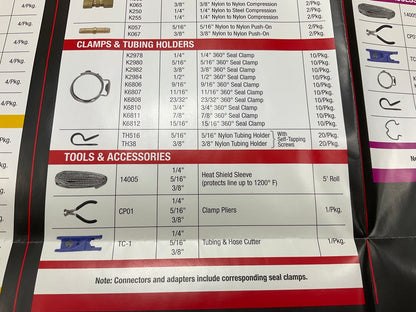 S.U.R.&R. KP1200 5/16, 3/8 Inch Fuel Line Replacement Kit