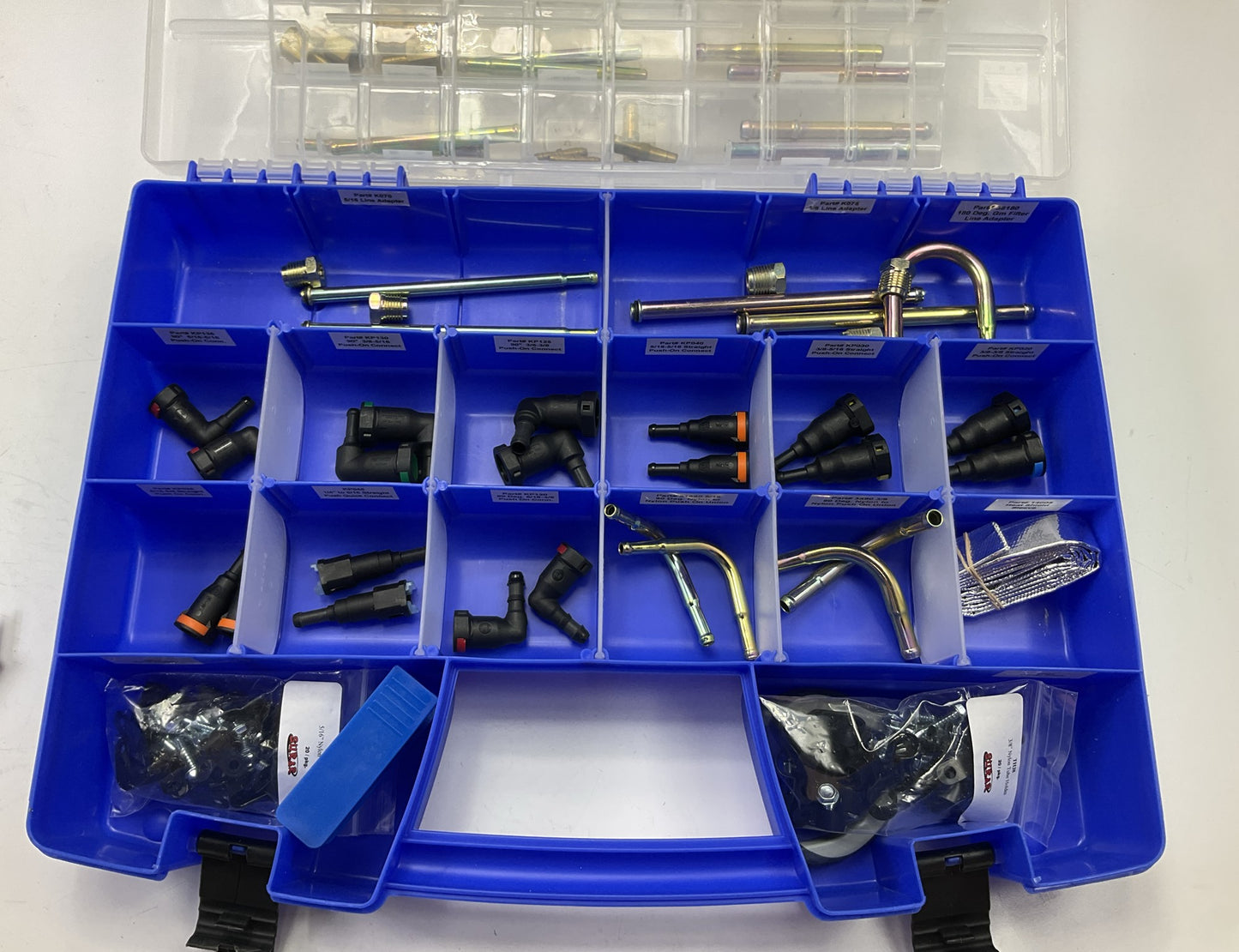 SUR&R KP1500 Master Fuel Line Repair Replacement Kit - Includes 168 Pieces