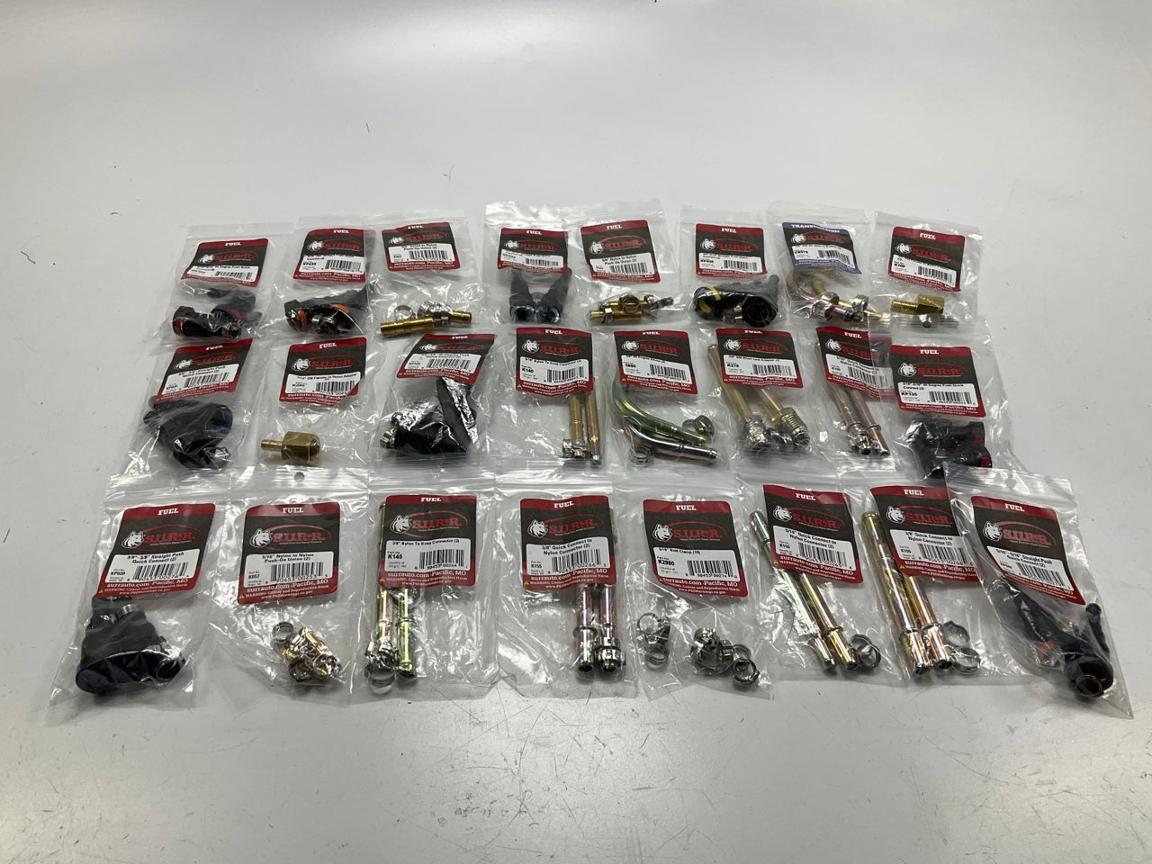 SUR-R POG1 Fuel A/C, Tubing Tube Fittings Repair Kit, Inventory Assortment Pack