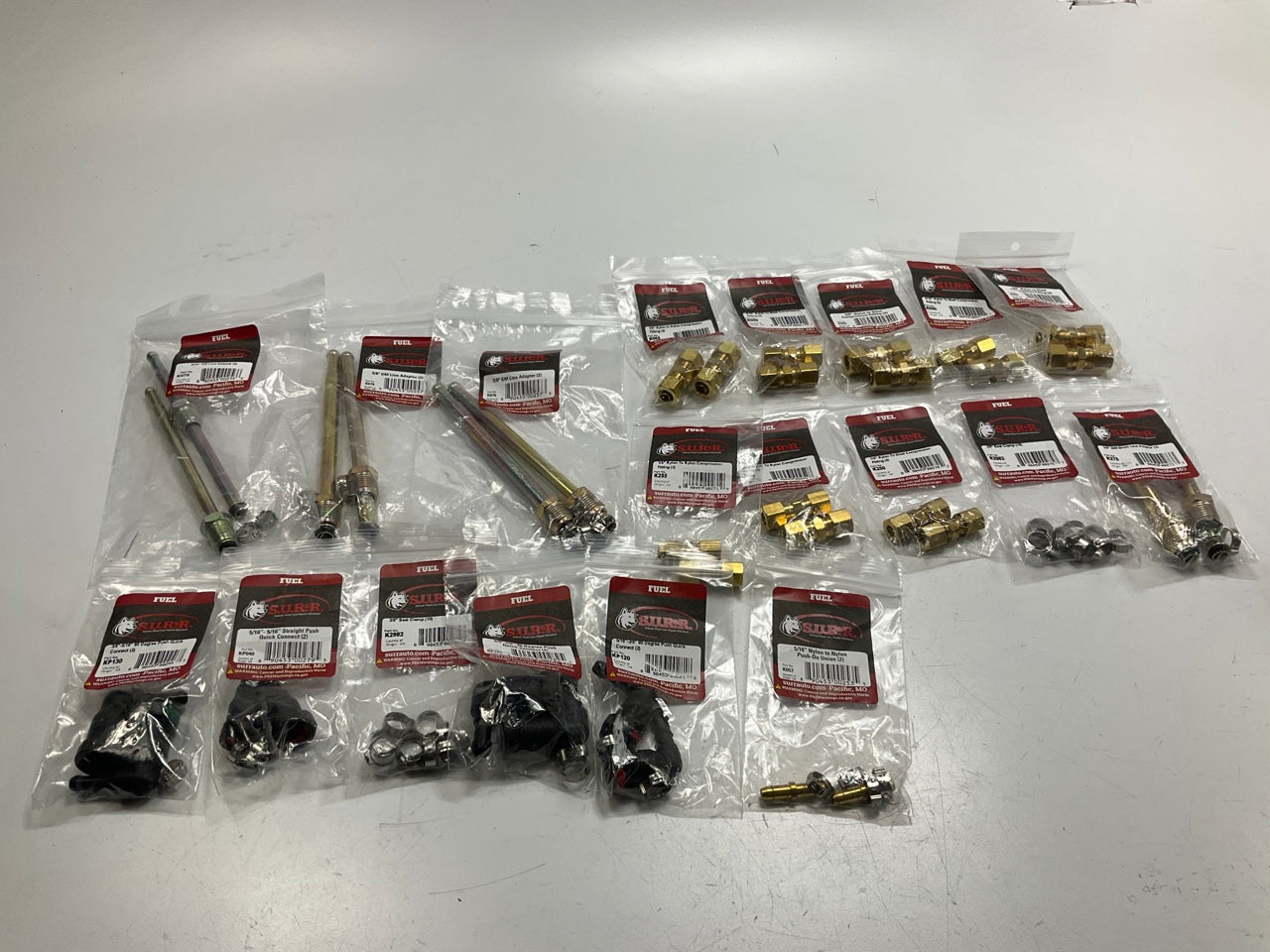 SUR-R POG1 Fuel A/C, Tubing Tube Fittings Repair Kit, Inventory Assortment Pack