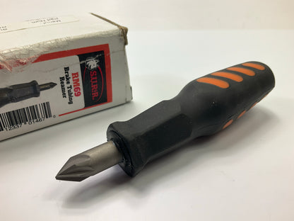 SUR&R RM69 Brake Tubing Reamer Deburr 3/16'', 1/4'', 5/16'', & 3/8'' Brake Tubing