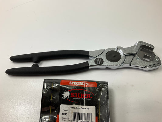 SUR-R TC35 Tube & Hose Cutter - Cuts Up To 1-1/4'' OD, Razor Sharp Blade