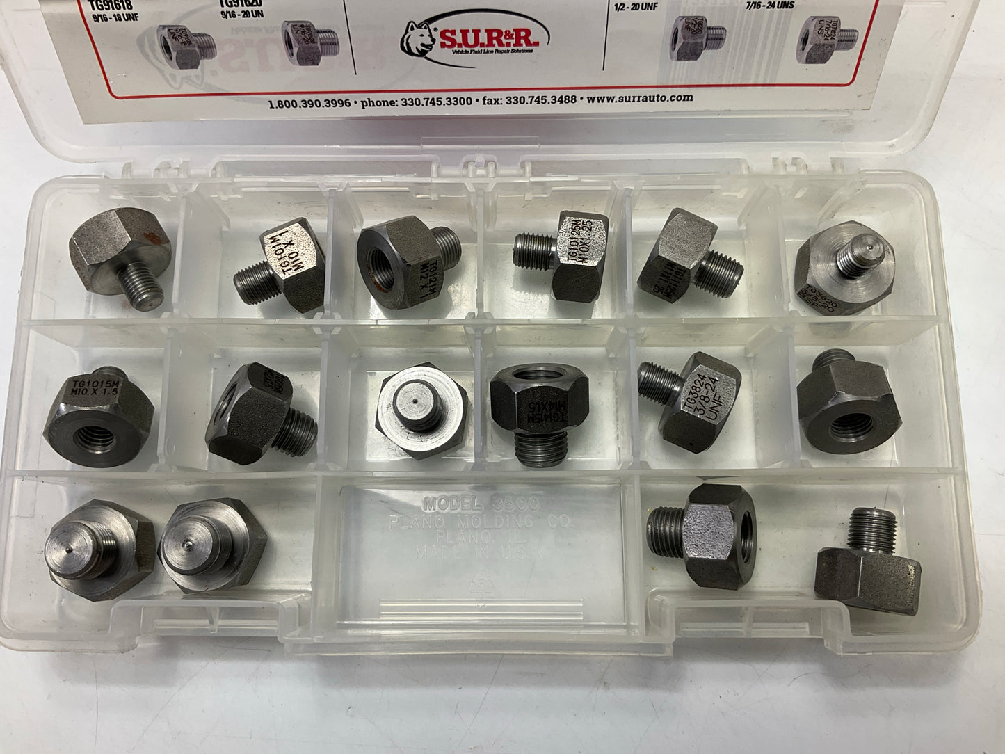 SUR-R TG16 Professional  Thread Gauges For Measuring Male Or Female Threads