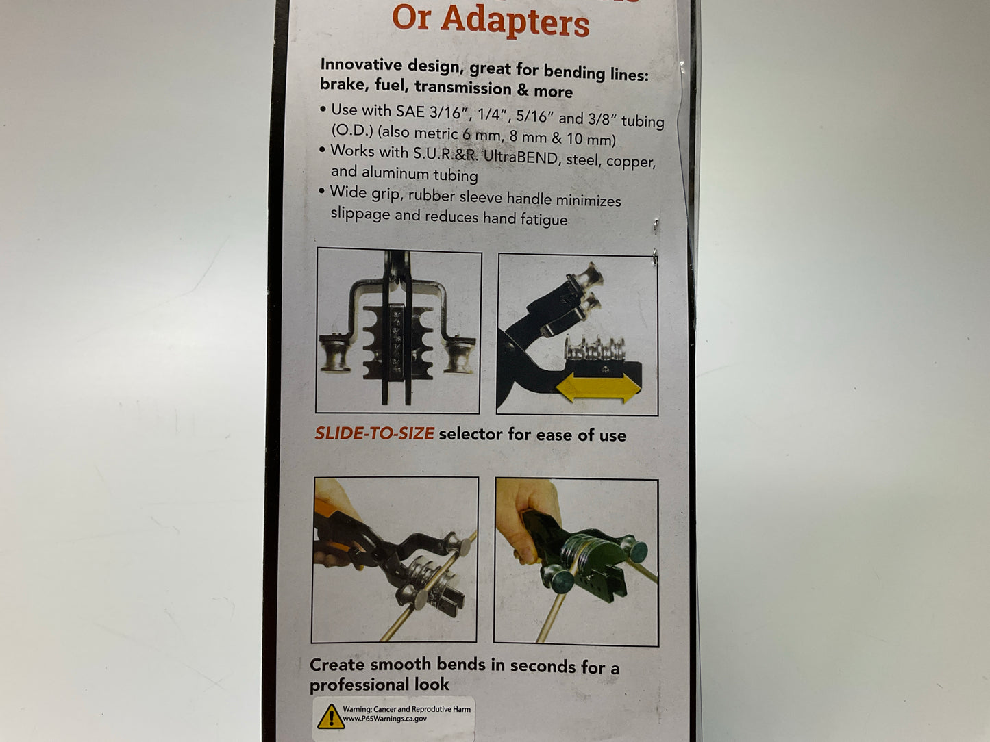 SUR-R TP3153 Multi-Size Tubing Bender Plier Tool