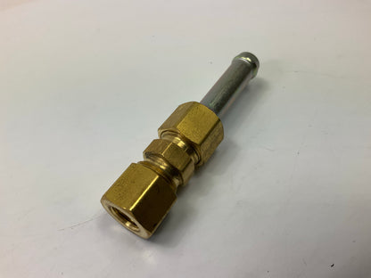 (2) Sur&R TR405 Line Adapter Fittings 5/16'' Steel Compression To 5/16'' Rubber