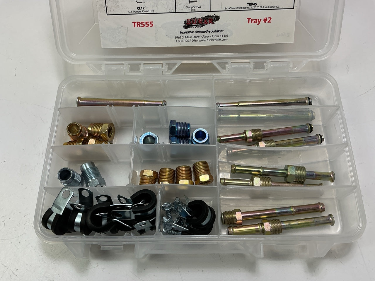 INCOMPLETE, AS-IS SUR&R TR555 Deluxe Transmission Oil Cooler Line Repair Kit