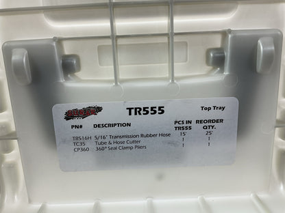 INCOMPLETE, AS-IS SUR&R TR555 Deluxe Transmission Oil Cooler Line Repair Kit