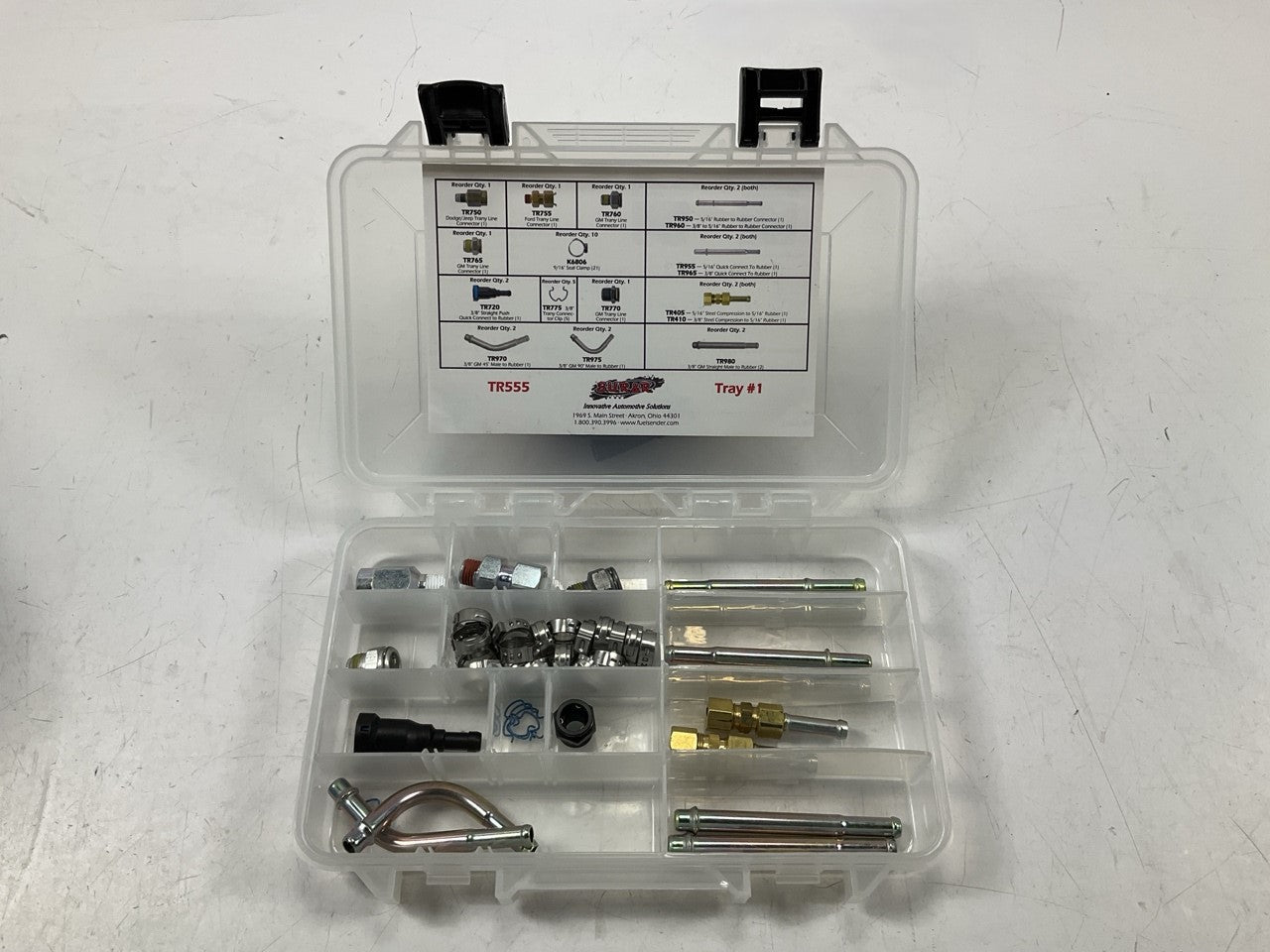 S.U.R & R TR555 Deluxe Transmission Oil Cooler Line Repair Kit