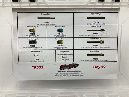 S.U.R & R TR555 Deluxe Transmission Oil Cooler Line Repair Kit