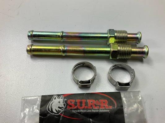 2 / Pack - SUR&R TR945 Inverted Flare Fitting 5/16'' X 1/2''-20 Nut To Rubber Line