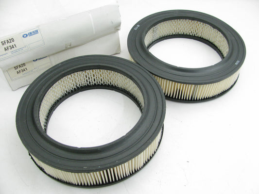 (2) Sure Filter SFA20 Engine Air Filter