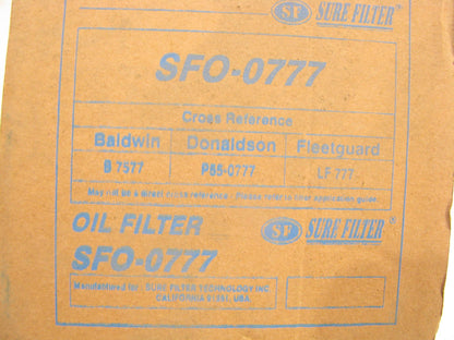 Sure Filter SFO-0777 Engine Oil Filter