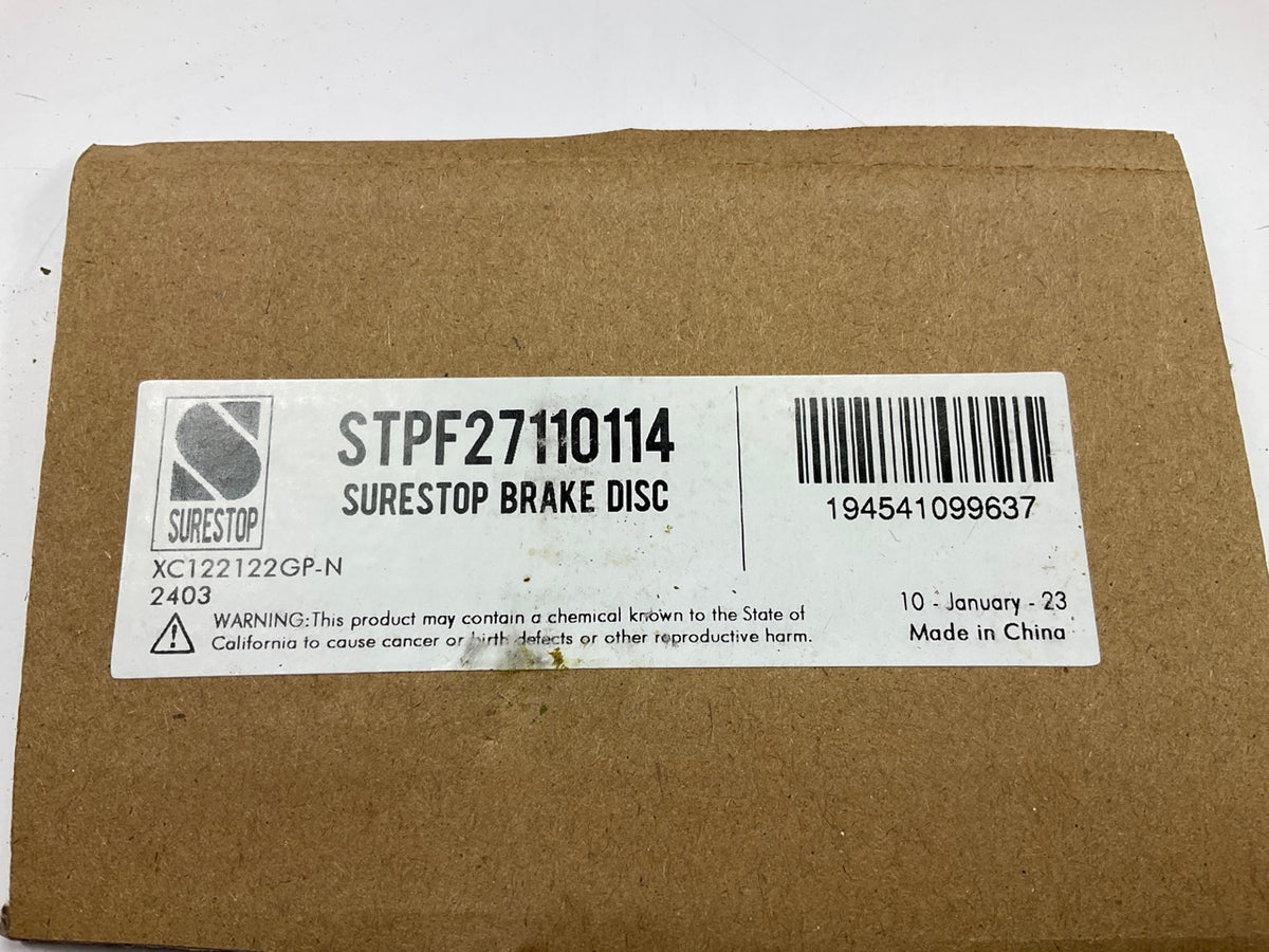 (2) Sure Stop STPF27110114 Brake Rotor 1995-1999 F-250, 1996-1997 F-350
