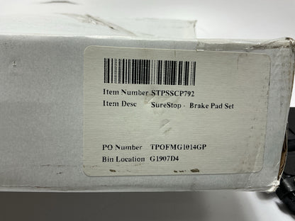Sure Stop STPSSCP792 Rear Brake Pad Set