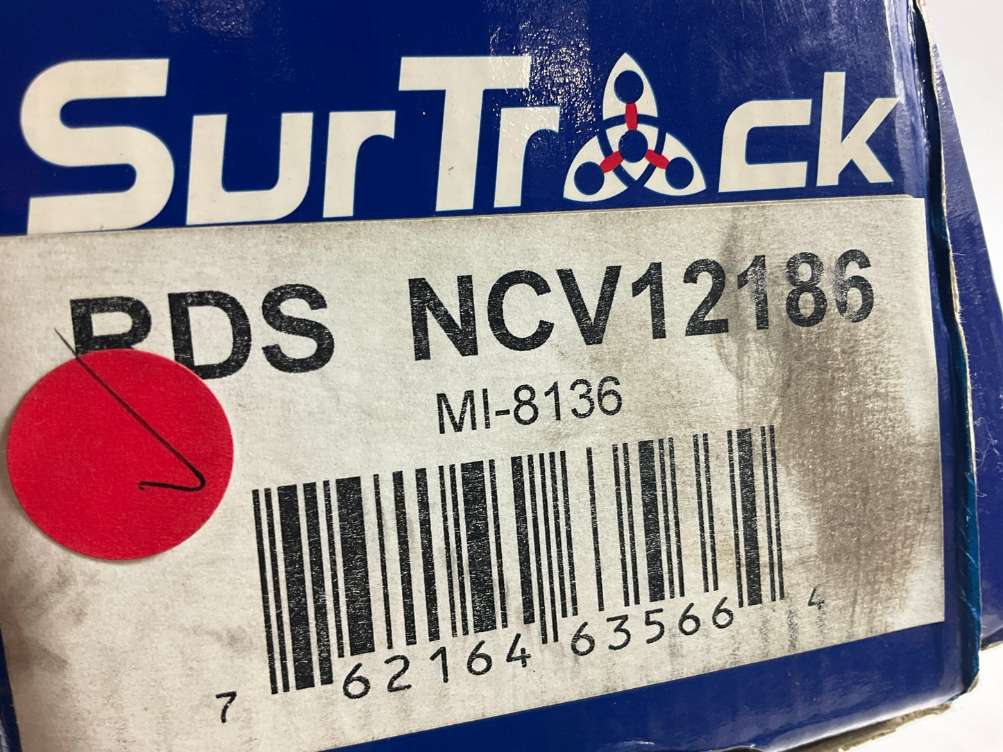 Surtrack NCV12186 Front CV Axle For 2000-2001 Dodge Dakota, Durango