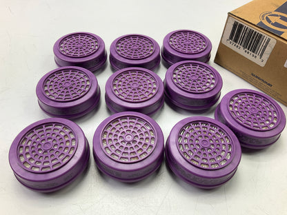 Survivair 105005 P100 Micro Filters S Series Cartridge Filter For Half Mask