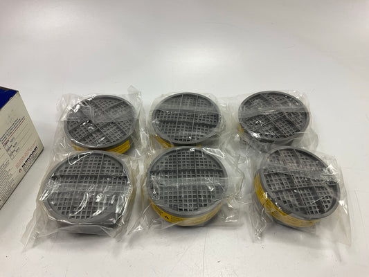 (6) Survivair #100300 Respirator Filters For S-Series Air-purifying Respirator