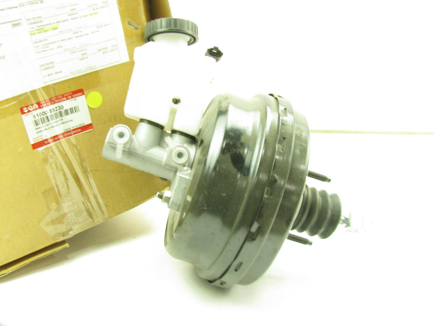 NEW Power Brake Booster & Master Cylinder OEM For 2007-08 Forenza, Reno  W/O ABS