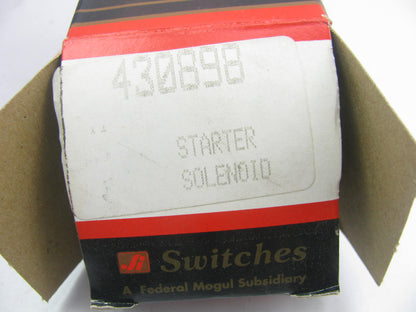 Switches Inc 430898 Starter Solenoid - ST97 S608 1M1026 S608P A918