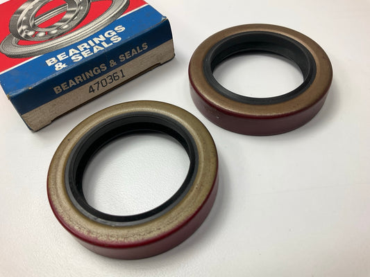 (2) Switches Inc 470361 Oil Seals - 2.565'' OD X 1.750'' ID X 0.500'' Wide