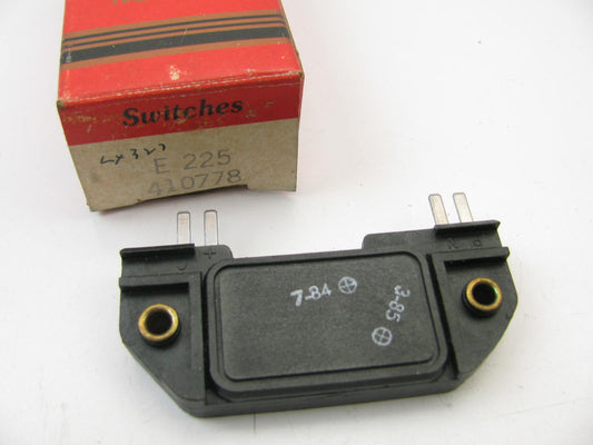 Switches Inc E225 Ignition Control Module ICM Ignitor