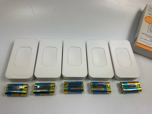 (5) Switchmate RSM001W Snap-On Instant Smart Rocker Light Switch