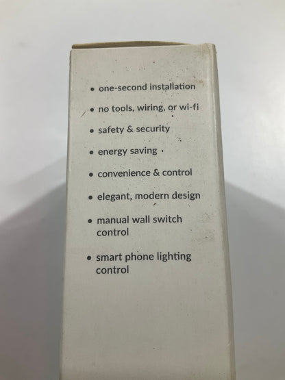 Switchmate RSM001W Snap-On Instant Smart Rocker Light Switch