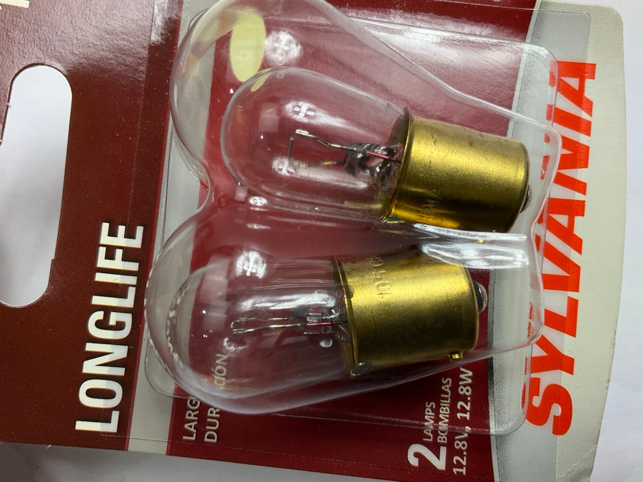 Sylvania 105LLBP2 LongLife Multi Purpose Light Bulb 105 12.8V 12.8W - 2 Pack