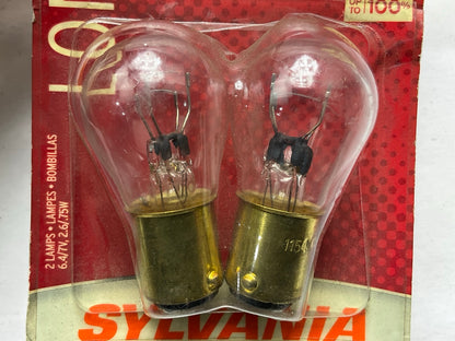 Sylvania 1154LL Longlife Turn Signal Lamp Light Bulbs, PAIR, 1154 6.4V 2.6W