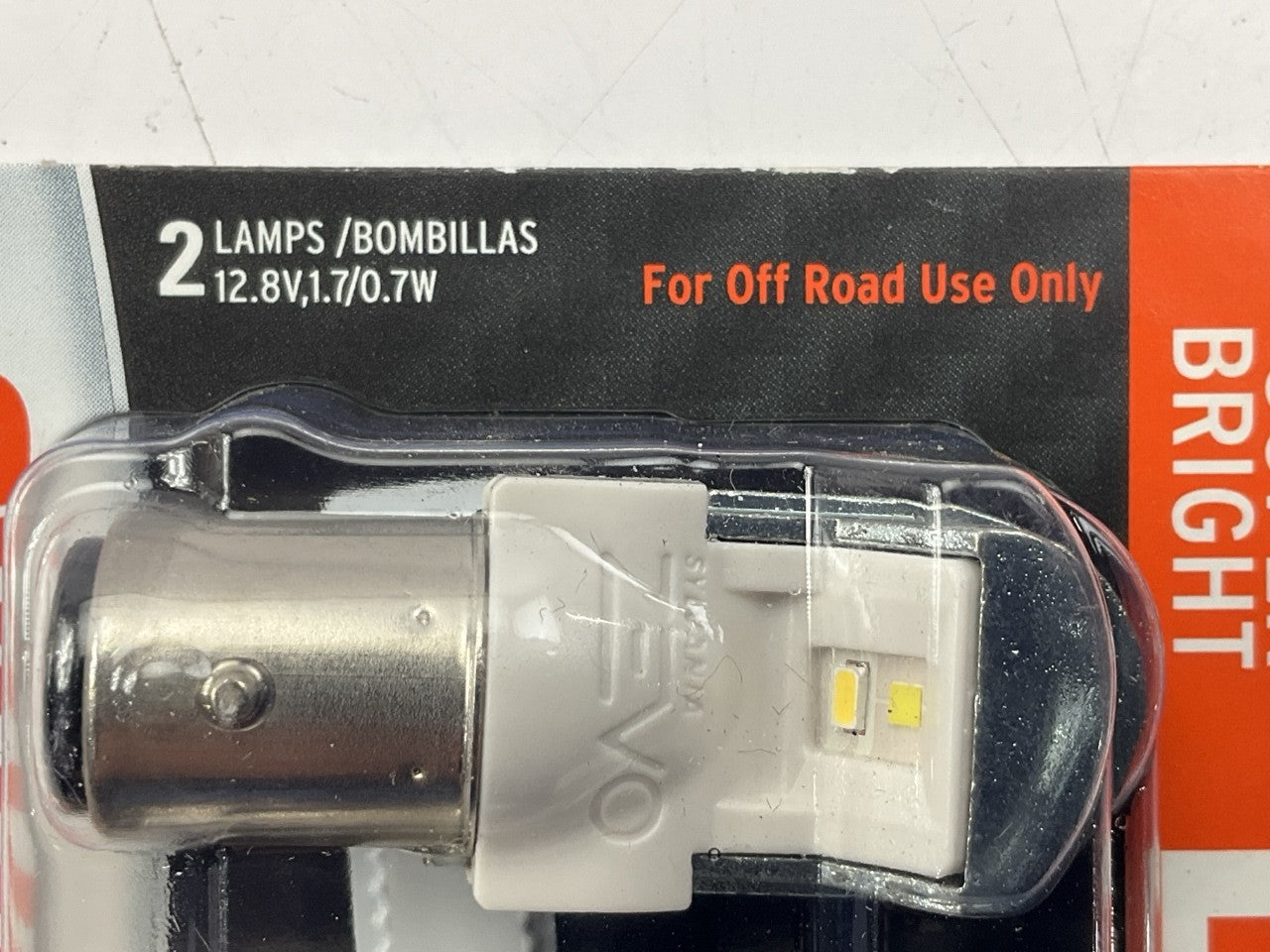 Sylvania 1157LEDBP2 Bright LED Back Up Lamp Light Bulbs, Pair, 1157 12.8V 1.7W