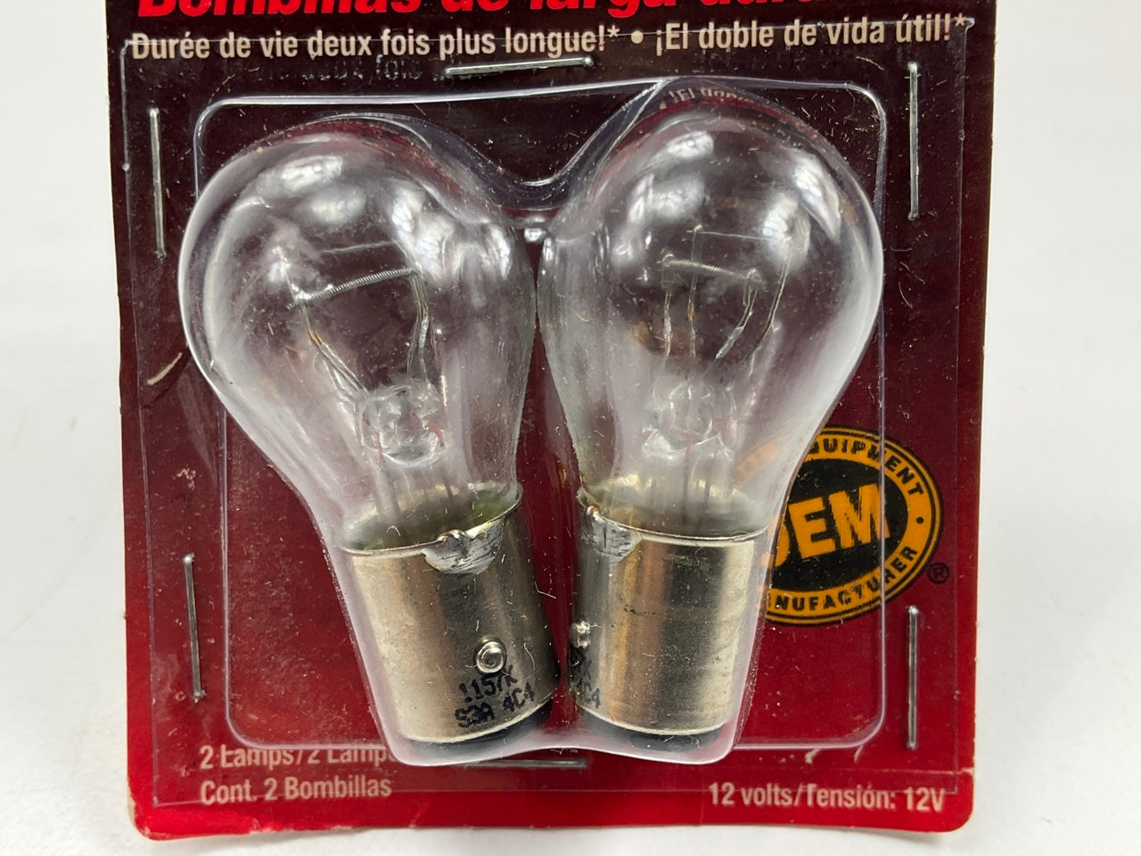(2) Sylvania 1157LLBP Longlife Turn Signal Light Lamp Light Bulbs #1157LL 12V