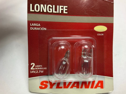 Sylvania 161LLBP2 Long Life Instrument Panel Light Bulb 161 14V 2.7W - 2 Pack