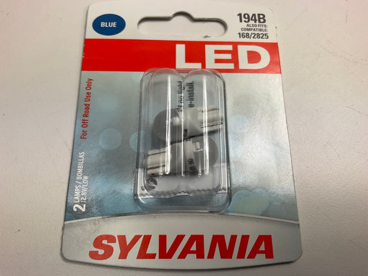 Sylvania 194BSL-BP2 LED Light Bulbs, 2 / Pack, T10 # 194B, 168, 2825