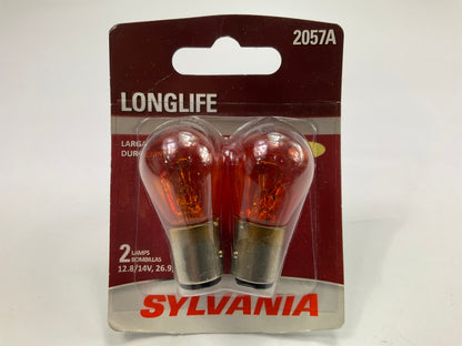 Sylvania 2057ALLBP2 Amber Turn Signal Light Lamp Bulb, 2057 2-PACK