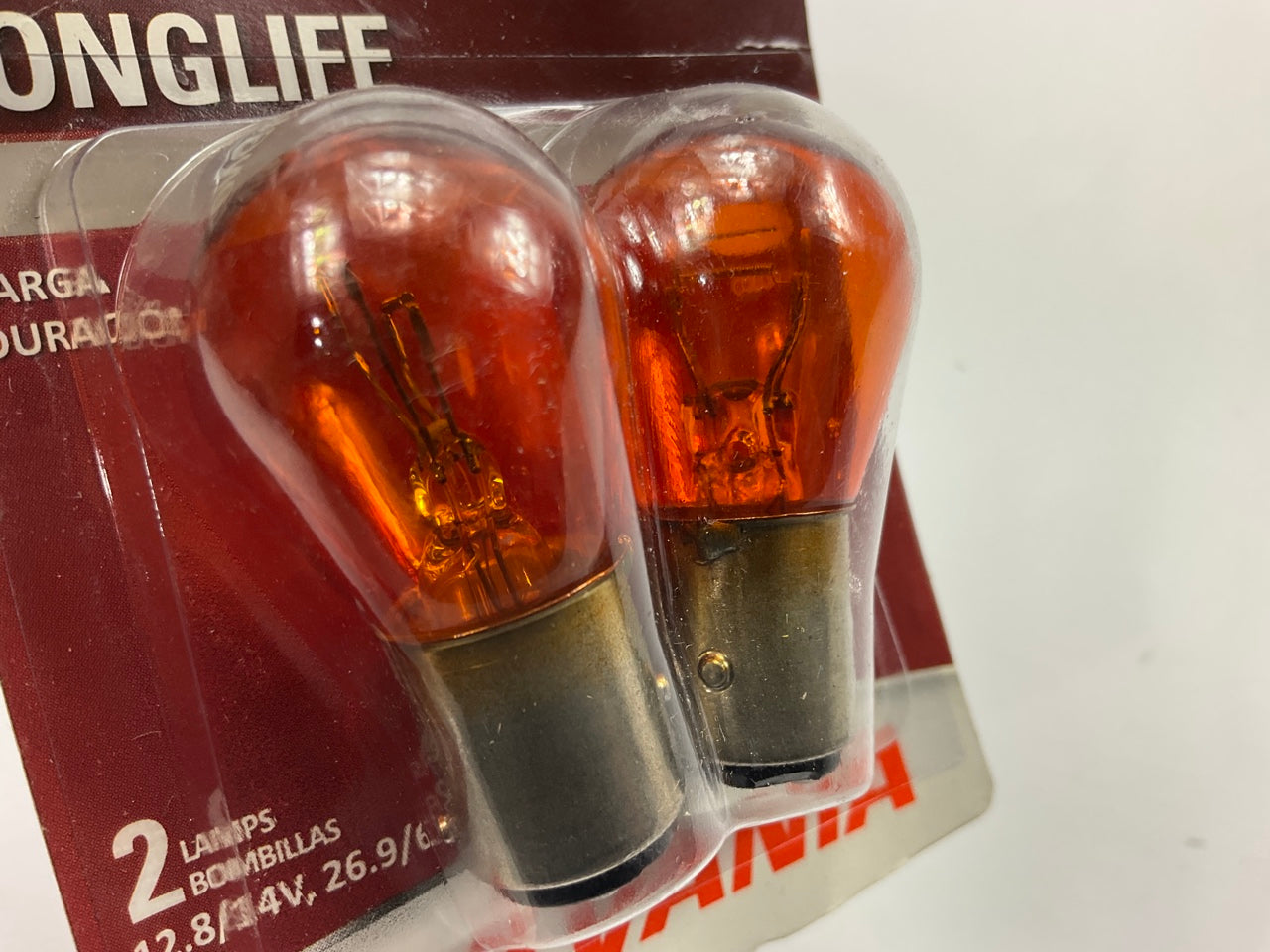 Sylvania 2057ALLBP2 Amber Turn Signal Light Lamp Bulb, 2057 2-PACK