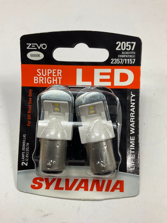 Sylvania 2057LEDBP2 LED Back Up Lamp Light Bulb 2057 - 2 PACK