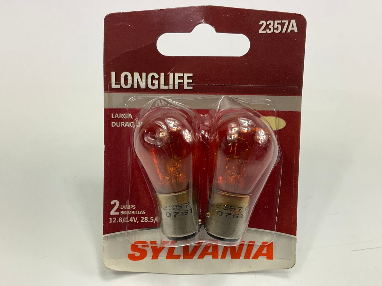 Sylvania 2357ALLBP2 Turn Signal Long Life Blister Lamp Light Bulb 2357A - 2 Pack