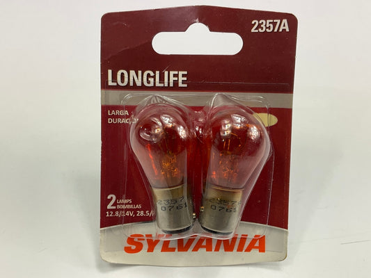 Sylvania 2357ALLBP2 Turn Signal Long Life Blister Lamp Light Bulb 2357A - 2 Pack