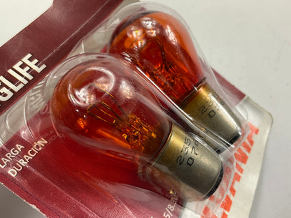 Sylvania 2357ALLBP2 Turn Signal Long Life Blister Lamp Light Bulb 2357A - 2 Pack