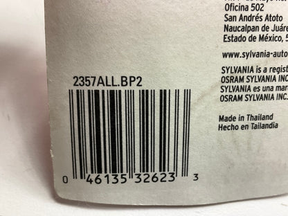 Sylvania 2357ALLBP2 Turn Signal Long Life Blister Lamp Light Bulb 2357A - 2 Pack